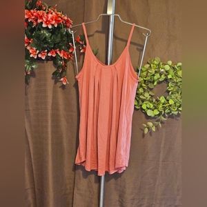 Ash rose flowy cami